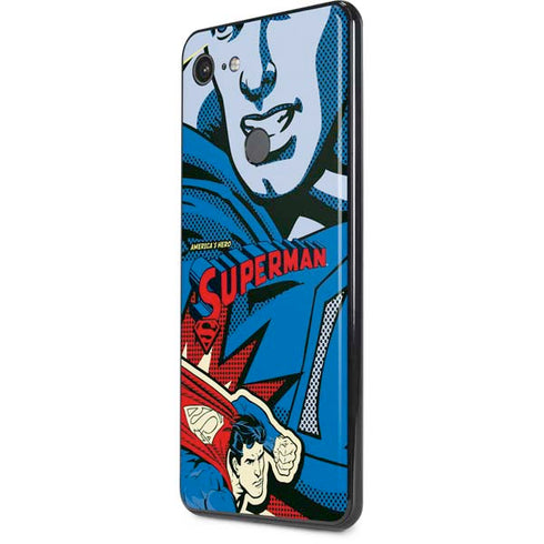 DC Comics Superman America's Hero Google Pixel 3 XL Skin